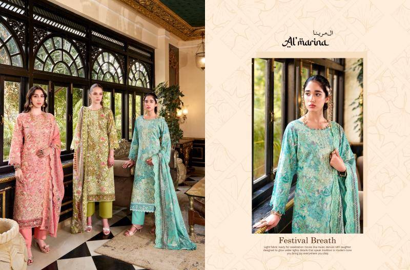 Almarina chikankari vol-2 dress material suppliers in Kolkata